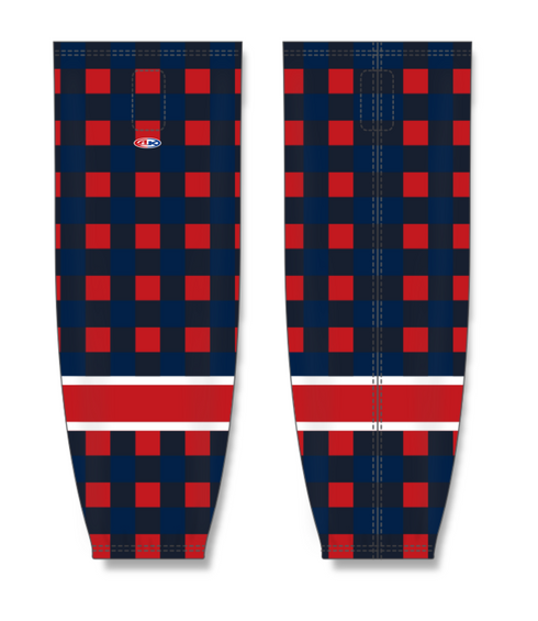 Athletic Knit ZH711-DESIGN-HS1010 Custom Sublimated Hockey Socks