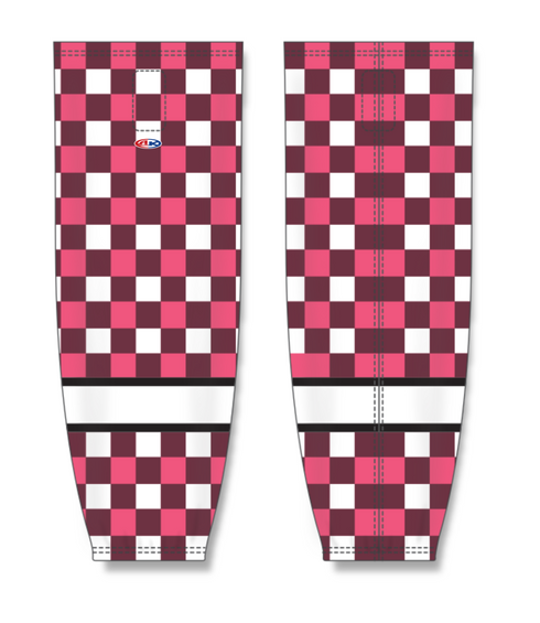 Athletic Knit ZH711-DESIGN-HS1010 Custom Sublimated Hockey Socks
