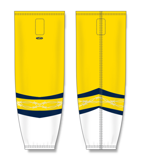 Athletic Knit ZH711-DESIGN-HS1012 Custom Sublimated Hockey Socks