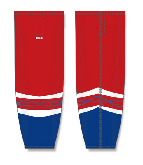 Athletic Knit ZH711-DESIGN-HS1012 Custom Sublimated Hockey Socks