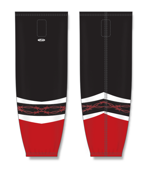 Athletic Knit ZH711-DESIGN-HS1012 Custom Sublimated Hockey Socks