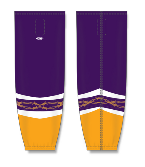 Athletic Knit ZH711-DESIGN-HS1012 Custom Sublimated Hockey Socks