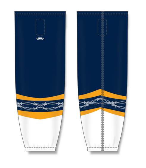 Athletic Knit ZH711-DESIGN-HS1012 Custom Sublimated Hockey Socks