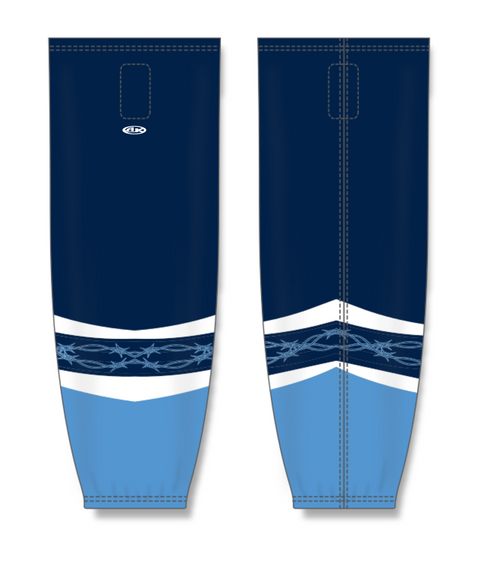 Athletic Knit ZH711-DESIGN-HS1012 Custom Sublimated Hockey Socks