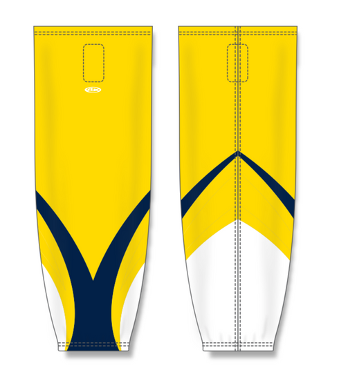 Athletic Knit ZH711-DESIGN-HS1029 Custom Sublimated Hockey Socks