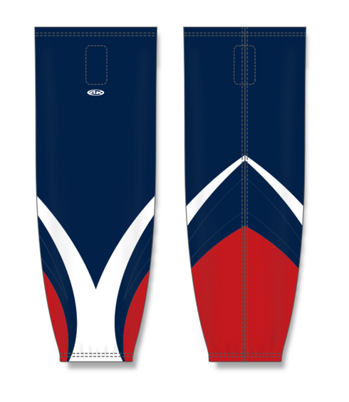 Athletic Knit ZH711-DESIGN-HS1029 Custom Sublimated Hockey Socks