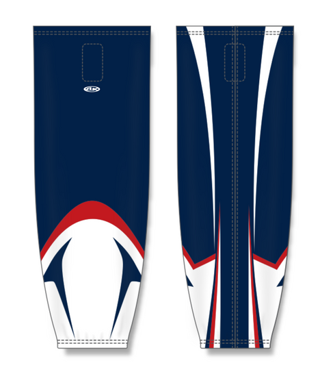 Athletic Knit ZH711-DESIGN-HS1104 Custom Sublimated Hockey Socks