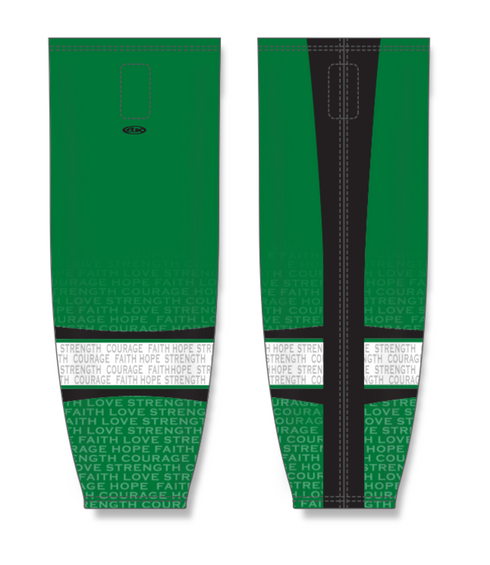Athletic Knit ZH711-DESIGN-HS1109 Custom Sublimated Hockey Socks
