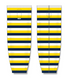 Athletic Knit ZH711-DESIGN-HS1113 Custom Sublimated Hockey Socks