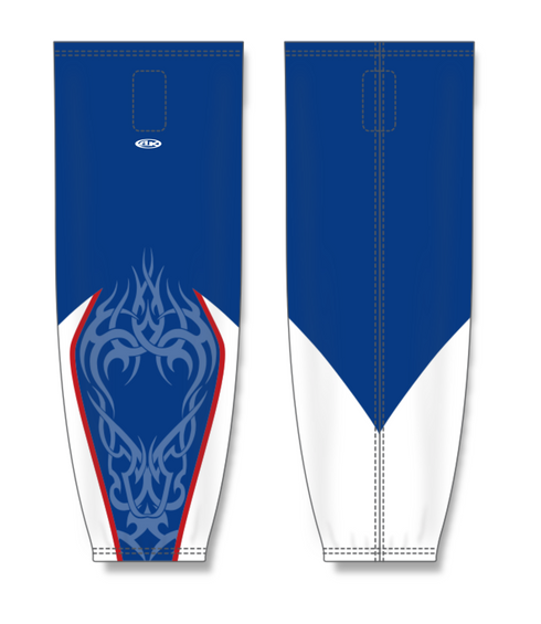 Athletic Knit ZH711-DESIGN-HS1118 Custom Sublimated Hockey Socks