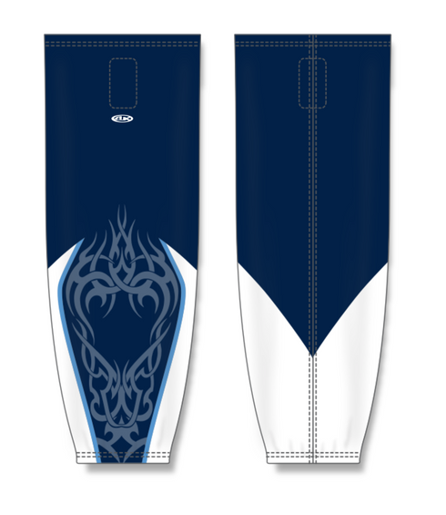 Athletic Knit ZH711-DESIGN-HS1118 Custom Sublimated Hockey Socks