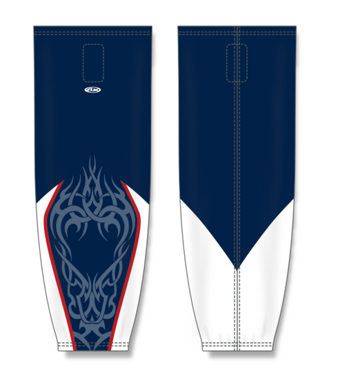 Athletic Knit ZH711-DESIGN-HS1118 Custom Sublimated Hockey Socks