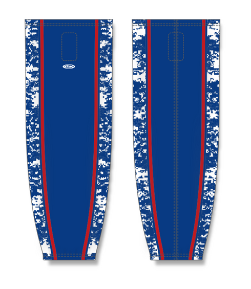 Athletic Knit ZH711-DESIGN-HS1218 Custom Sublimated Hockey Socks