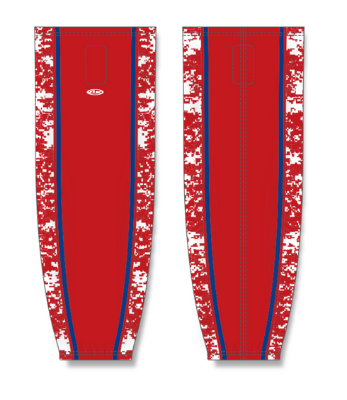 Athletic Knit ZH711-DESIGN-HS1218 Custom Sublimated Hockey Socks