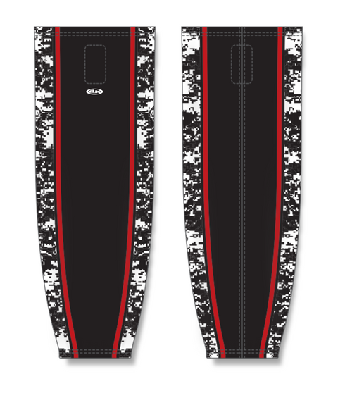 Athletic Knit ZH711-DESIGN-HS1218 Custom Sublimated Hockey Socks