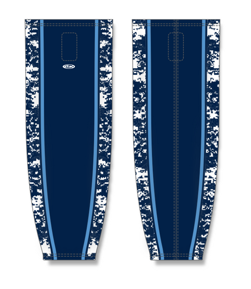 Athletic Knit ZH711-DESIGN-HS1218 Custom Sublimated Hockey Socks