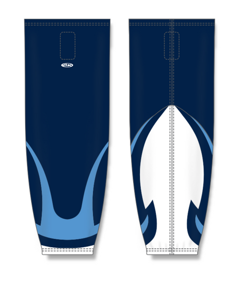 Athletic Knit ZH711-DESIGN-HS1219 Custom Sublimated Hockey Socks