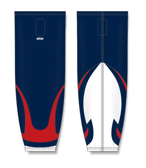 Athletic Knit ZH711-DESIGN-HS1219 Custom Sublimated Hockey Socks