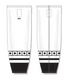 Athletic Knit ZH711-DESIGN-HS1223 Custom Sublimated Hockey Socks