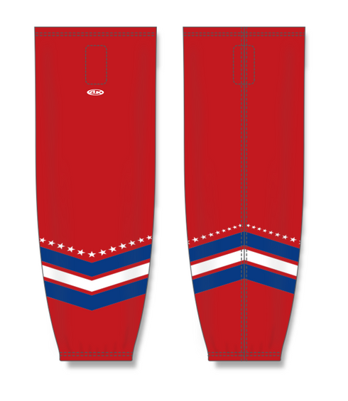 Athletic Knit ZH711-DESIGN-HS1364 Custom Sublimated Hockey Socks