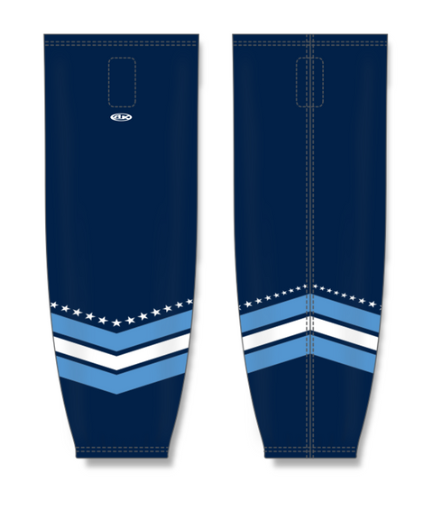 Athletic Knit ZH711-DESIGN-HS1364 Custom Sublimated Hockey Socks