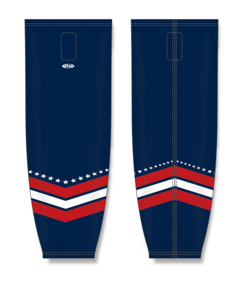 Athletic Knit ZH711-DESIGN-HS1364 Custom Sublimated Hockey Socks