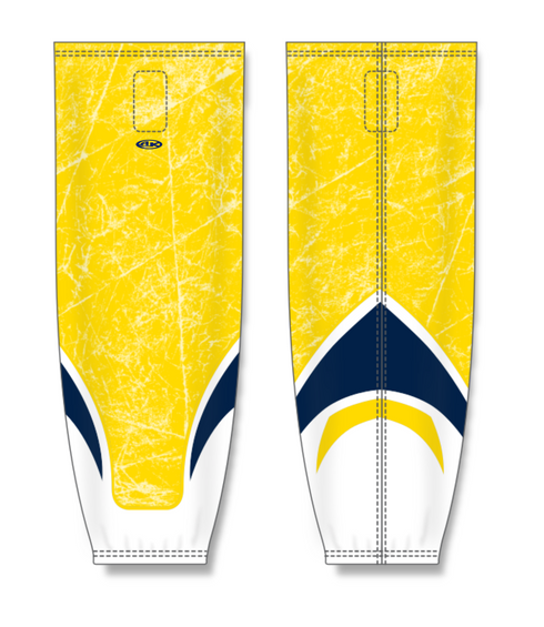 Athletic Knit ZH711-DESIGN-HS1365 Custom Sublimated Hockey Socks