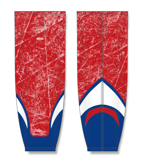 Athletic Knit ZH711-DESIGN-HS1365 Custom Sublimated Hockey Socks