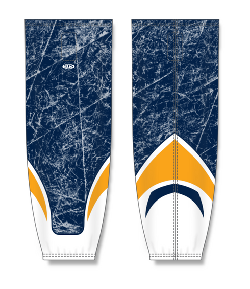 Athletic Knit ZH711-DESIGN-HS1365 Custom Sublimated Hockey Socks
