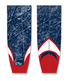 Athletic Knit ZH711-DESIGN-HS1365 Custom Sublimated Hockey Socks