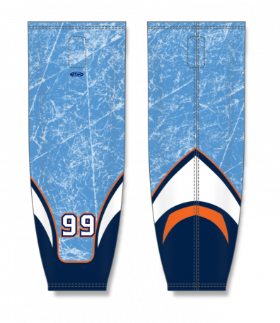 Athletic Knit ZH711-DESIGN-HS1365 Custom Sublimated Hockey Socks