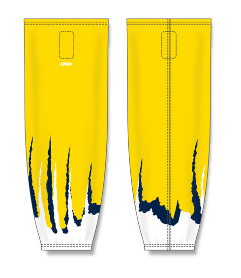 Athletic Knit ZH711-DESIGN-HS1368 Custom Sublimated Hockey Socks
