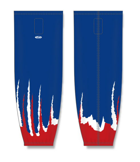 Athletic Knit ZH711-DESIGN-HS1368 Custom Sublimated Hockey Socks