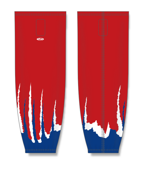 Athletic Knit ZH711-DESIGN-HS1368 Custom Sublimated Hockey Socks