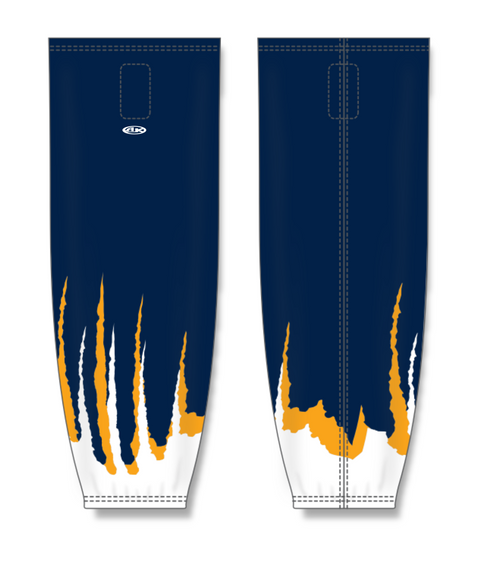 Athletic Knit ZH711-DESIGN-HS1368 Custom Sublimated Hockey Socks
