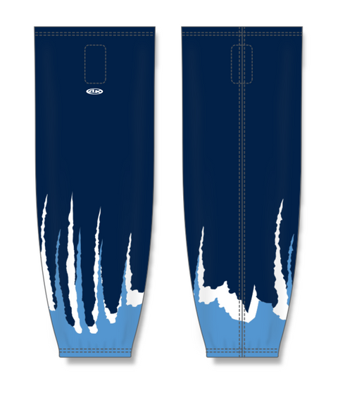 Athletic Knit ZH711-DESIGN-HS1368 Custom Sublimated Hockey Socks