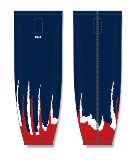 Athletic Knit ZH711-DESIGN-HS1368 Custom Sublimated Hockey Socks