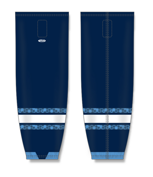 Athletic Knit ZH711-DESIGN-HS1371 Custom Sublimated Hockey Socks