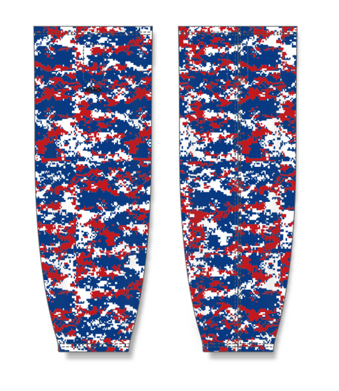 Athletic Knit ZH711-DESIGN-HS586 Custom Sublimated Hockey Socks