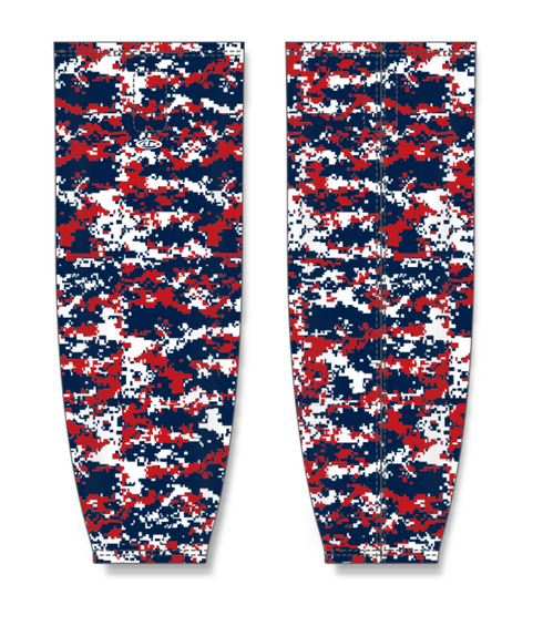 Athletic Knit ZH711-DESIGN-HS586 Custom Sublimated Hockey Socks