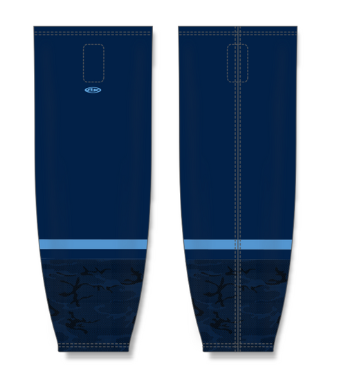 Athletic Knit ZH711-DESIGN-MIL Custom Sublimated Hockey Socks