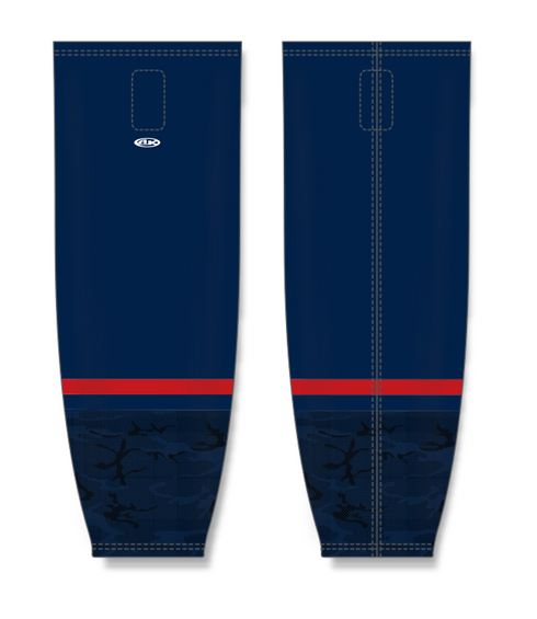 Athletic Knit ZH711-DESIGN-MIL Custom Sublimated Hockey Socks