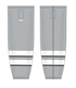Athletic Knit ZH711-RCR2103 Custom Sublimated Hockey Socks