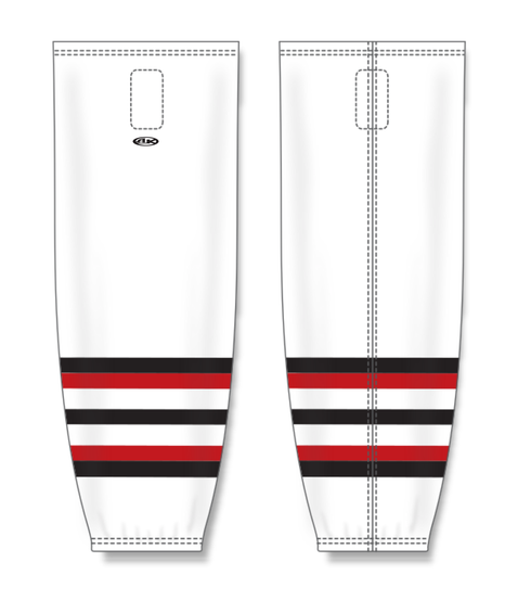 Athletic Knit ZH711-WHE2354 Custom Sublimated Hockey Socks