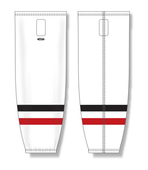 Athletic Knit ZH711-WHE2448 Custom Sublimated Hockey Socks
