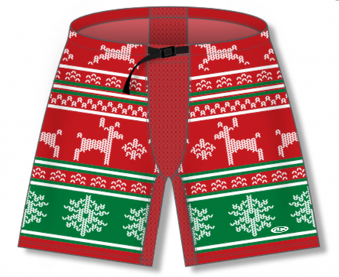 Athletic Knit ZH901-DESIGN-CHR2403 Custom Sublimated Hockey Pant Shells