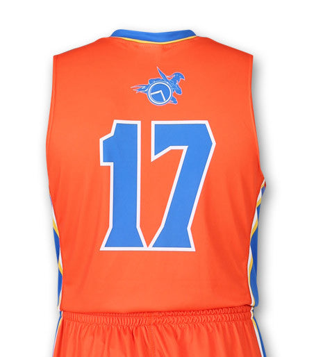 Dynamic Team Sports 'Swish' Custom Sublimated Basketball Jersey (100-SWISH)