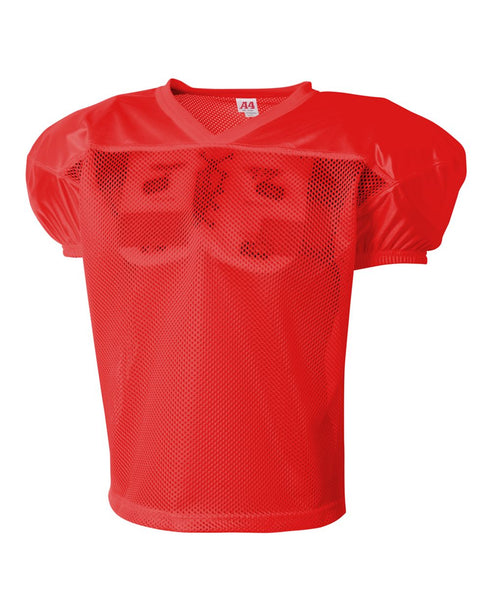 A4 Youth Drills Practice Jersey (NB4260), Color 'Scarlet'