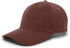 Pacific Headwear Brushed Cotton Twill Hook-And-Loop Adjustable Cap (101C), Color 'Brown'
