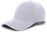 Pacific Headwear Brushed Cotton Twill Hook-And-Loop Adjustable Cap (101C), Color 'Silver'